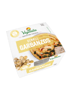 HUMMUS DE GARBANZO FRESCO 220GR BIO - VEGETALIA - 8422791011836