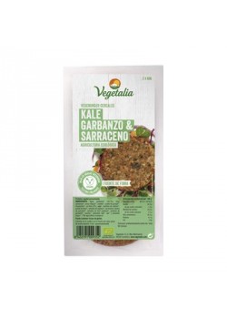 VEGEBURGUER GARBANZO Y KALE 160GR BIO - VEGETALIA - 8422791009352