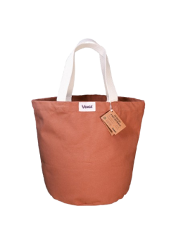 BOLSO TOTE CITY COLOR TERRACOTA 15 X 20 CM - VENGA - 3760138847454