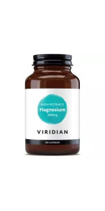 MAGNESIO DE ALTA POTENCIA 300MG 120 CAPSULAS - VIRIDIAN - 5060003593041