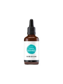 VITAMINA D3 Y K2 LIQUIDA 50 ML - VIRIDIAN - 5060003592488