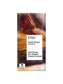 CHOCOLATE NEGRO CON PRALINE DE AVELLANAS 80GR BIO - VIVANI - 4044889005288