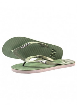 CHANCLAS WELIGAMA VERDE OSCURO GRIS TALLA 38 (UK 5) - WAVES