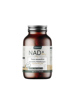 NAD  RESVERATROL FÓRMULA · 60 CÁPSULAS - WE BOTANIX - 8437022223568