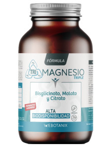 TRIPLE MAGNESIO FORMULA FAMILIAR 120 CAPSULAS - WE BOTANIX - 8437022223537