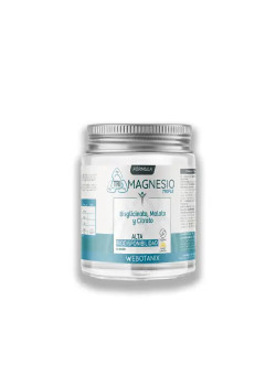 TRIPLE MAGNESIO FÓRMULA POLVO 128G 60 DOSIS - WE BOTANIX - 8437022223605