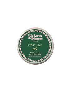 ZESTY LIME BALSAMO DESODORANTE 35GR BIO - WE LOVE THE PLANET - 8720254504926