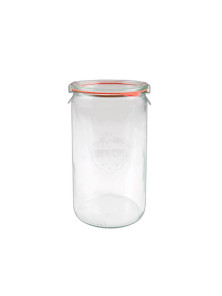 TARRO DE VIDRIO CILÍNDRICO PARA CONSERVA WECK - 1,06 L - WECK - 4037839349761