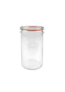 TARRO DE VIDRIO CILÍNDRICO PARA CONSERVA WECK - 1,06 L - WECK - 4037839349761