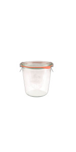 TARRO DE VIDRIO PARA CONSERVA WECK 580 ML - WECK - 4037839349679