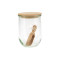 TARRO DE VIDRIO TULIP CON TAPA DE MADERA   1,06 L - WECK