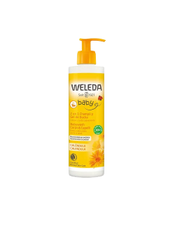 CALENDULA SHAMPOO Y GEL DE DUCHA 400ML - WELEDA - 4001638590297