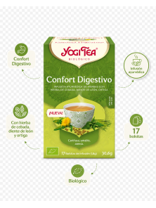 INFUSION CONFORT DIGESTIVO 17 INFUSIONES - YOGI TEA - 4012824406681