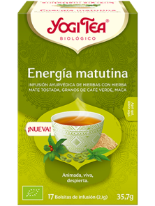 TE ENERGIA MATUTINA 17BOLSITAS BIO - YOGI TEA - 4012824406384