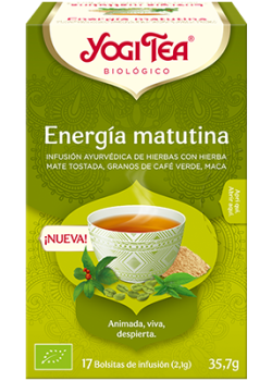 TE ENERGIA MATUTINA 17BOLSITAS BIO - YOGI TEA - 4012824406384