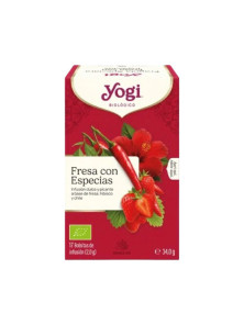 YOGI TEA FRESAS CON ESPECIAS 17 FILTROS BIO - YOGI TEA