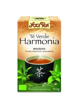 YOGI TEA VERDE 'HARMONIA' 17 BOLSITAS BIO - YOGI TEA - 4012824401907