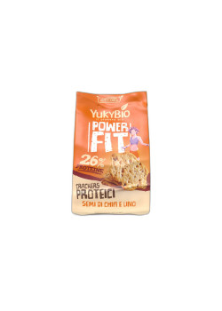 CRACKER PROTEICO CON SEMILLA DE CHIA Y LINO 200GR BIO - YUKYBIO - 8057288361134