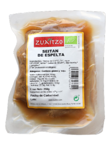 SEITAN ESPELTA 250GR BIO - ZUAITZO - 8437003727641